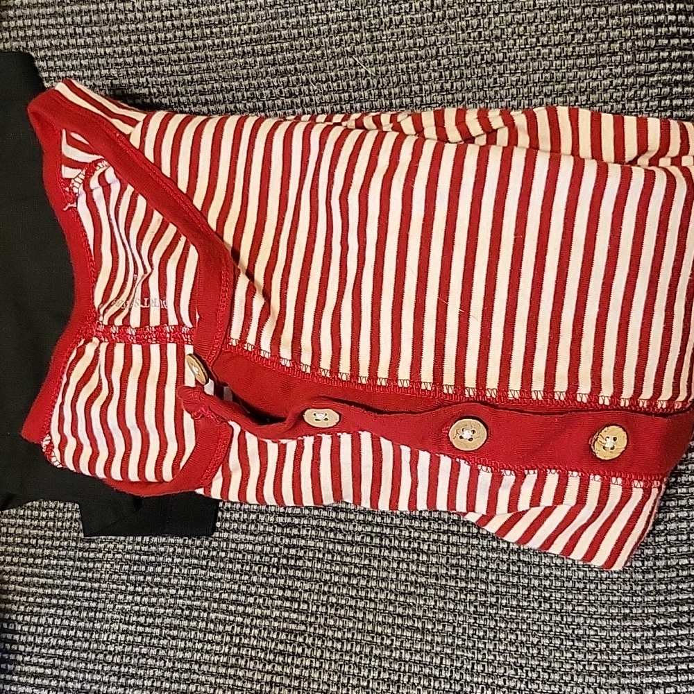 Burts Bees Baby organic cotton pj romper size medium - Picture 6 of 6